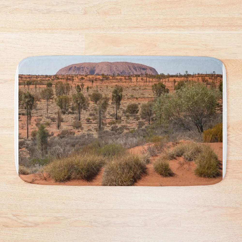 

Uluru in the Outback Bath Mat Anti-Slip Carpet Carpet Anti Slip Non-Slip And Washable Kitchen Mat