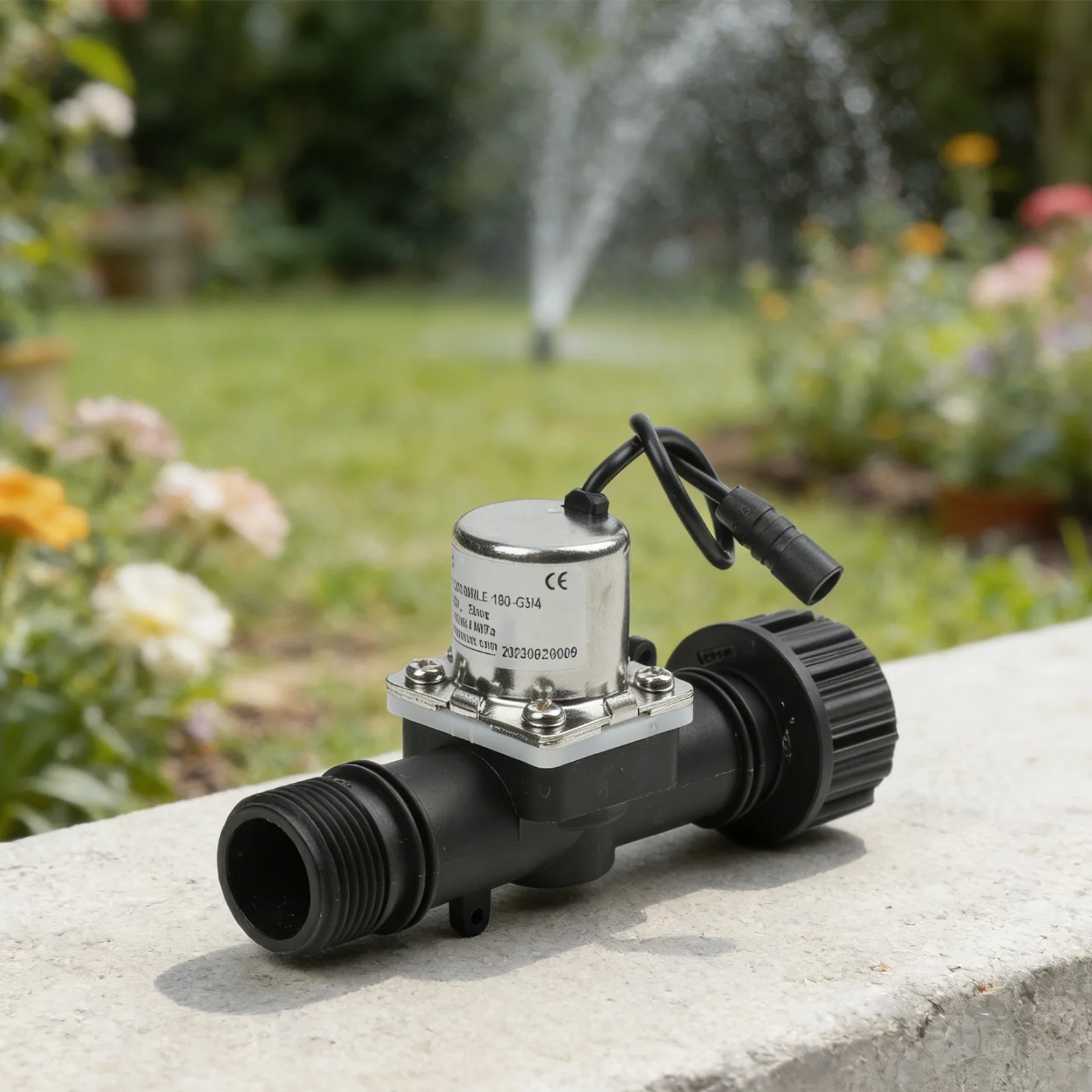 Low Voltage Pulse Water Valve with Programmable Irrigation Timer for Garden Use and Easy Installation Low Pressure Compatible