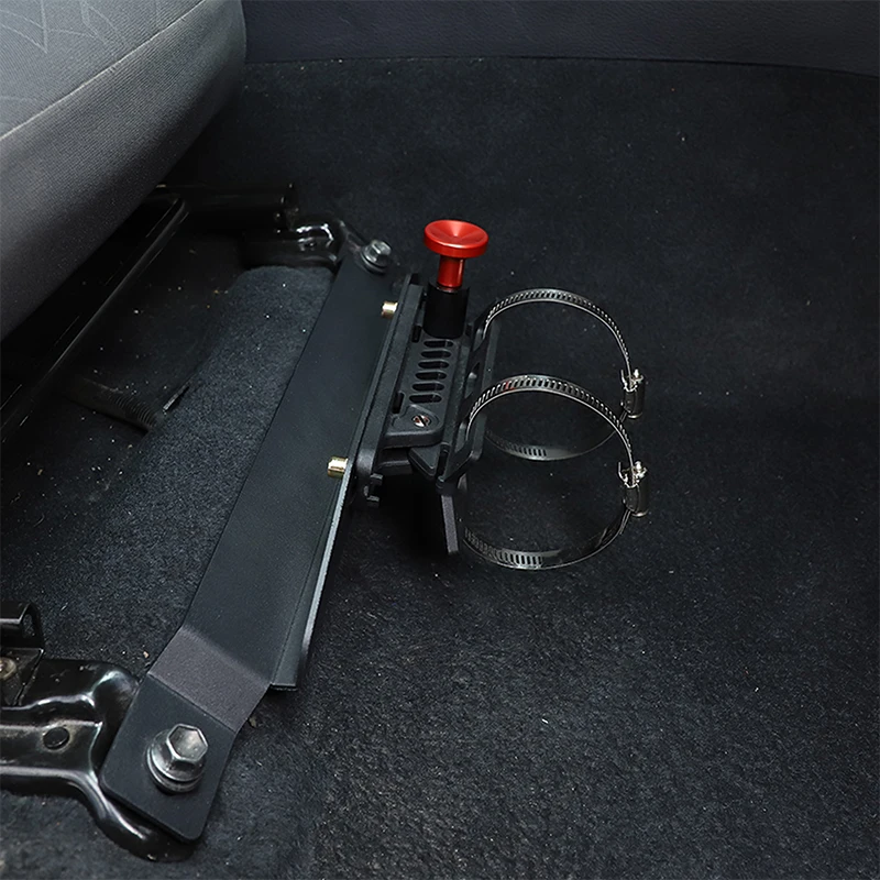

Aluminum Alloy For Toyota Tacoma 2016-2022 Car Seat Fire Extinguisher Bracket Multifunctional Fixed Bracket Accessories