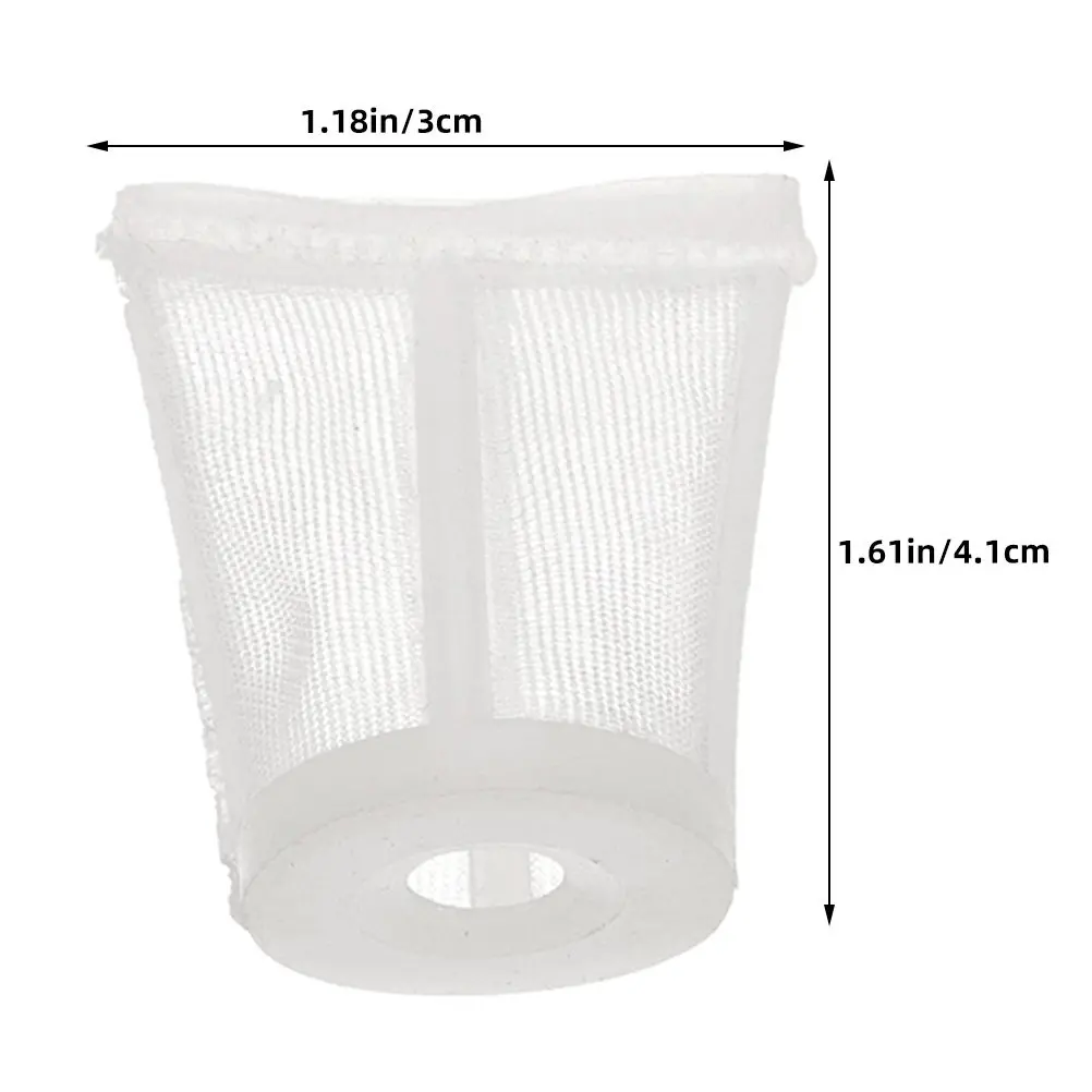 10Pcs Car Washing Sprayer Filter Mesh 120 Mesh Fine Screen Filter Replacement for Paint Sprayer Lower Pot High Filtration