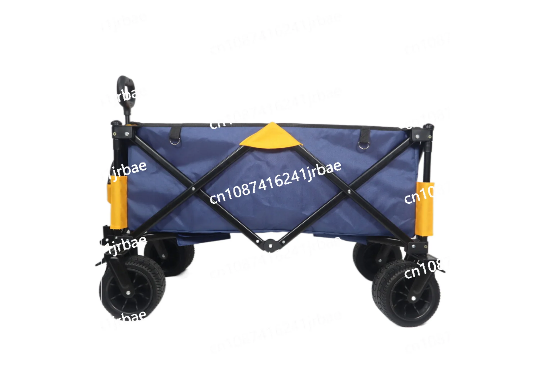 

Four-sided folding camping trolley picnic car simple trolley car light