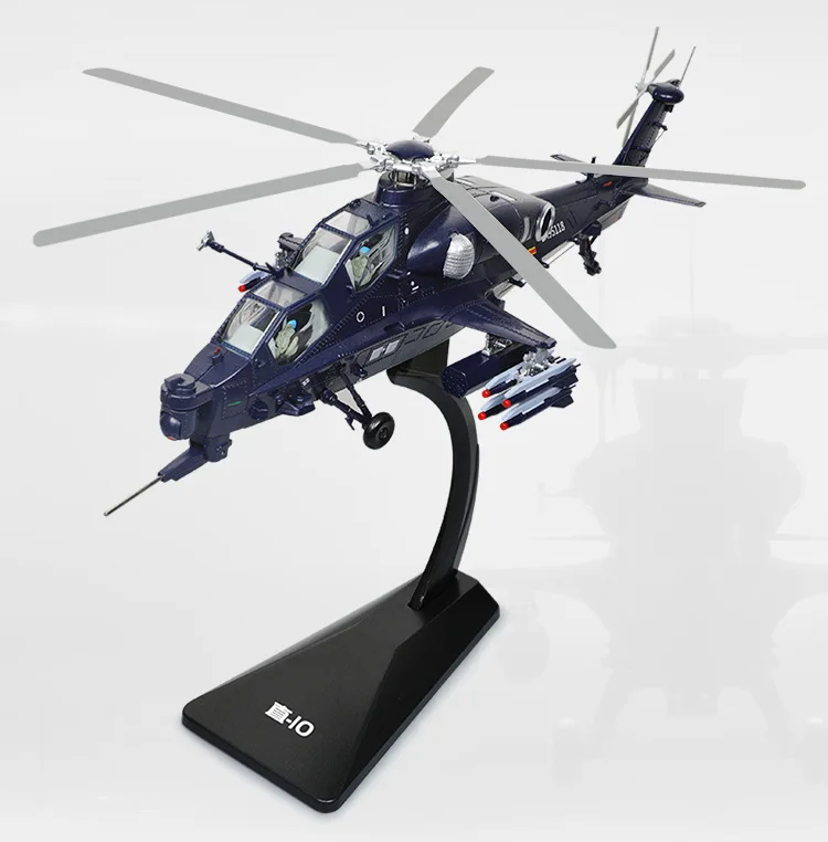 

1:48Z-10 Armed Helicopter Alloy Large Aerial Model Simulation Air Show