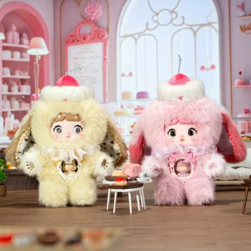 本物のNommi V7 a Bite of Sweetheartシリーズ ブラインドボックス かわいいぬいぐるみモデル人形 トレンドビニールミステリーボックス バックパックオーナメントギフト