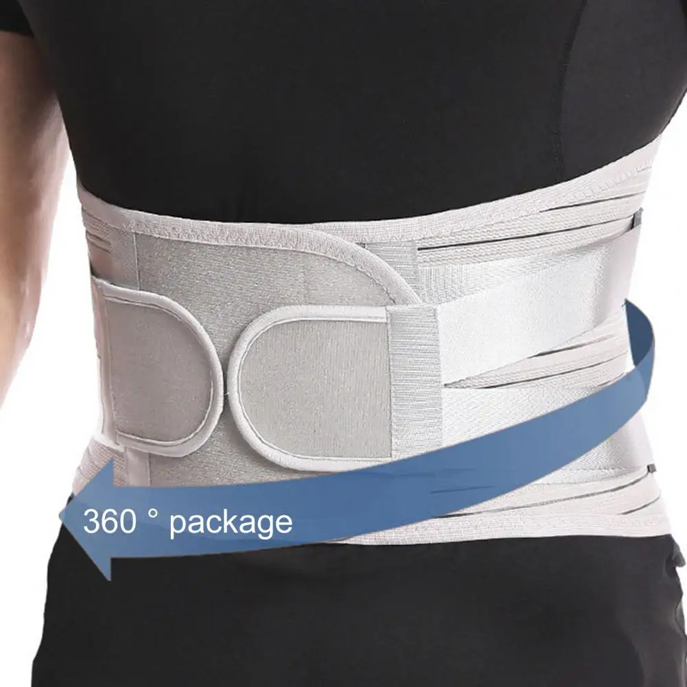 Lumbar Support Belt  Excellent Adjustable Steel Plate  Herniated Disc Lumbar Support Belt Fitness Supply