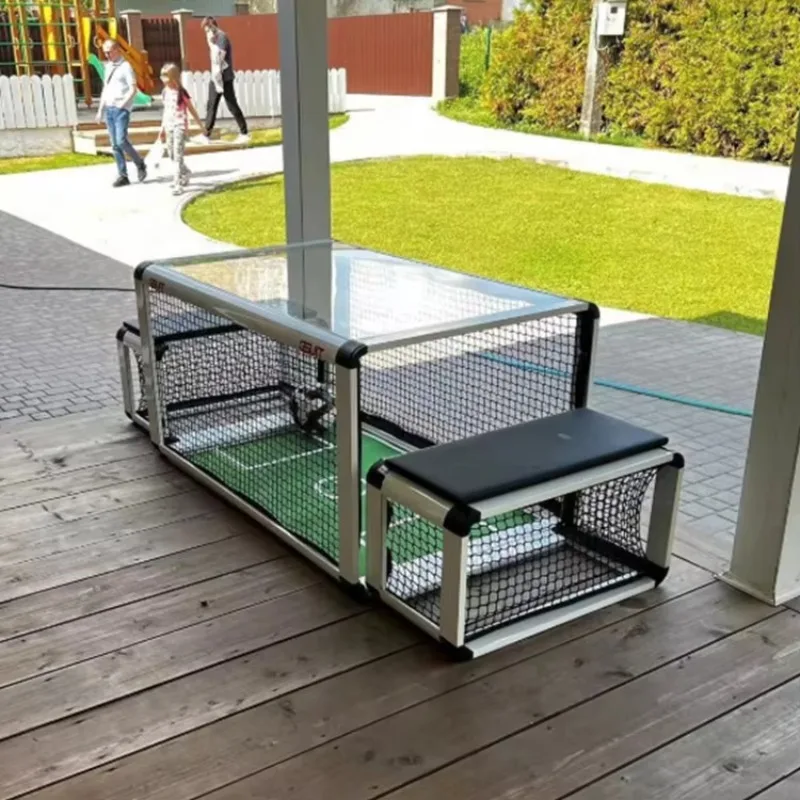 

Настольный футбол-субсоккер 2026 для детей и взрослых, интерактивный, для игр в помещении, с двойным столом, каркас из титано-алюминиевого сплава, портативный