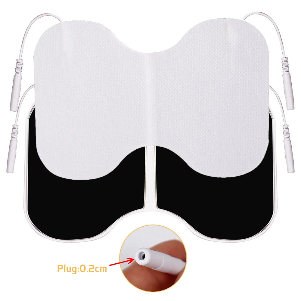 1/2/5/10Pcs TENS Massage Self Adhesive Electrodes Pads Replacement EMS Muscle Stimulator Nerve Acupuncture Electrode Patch Gel