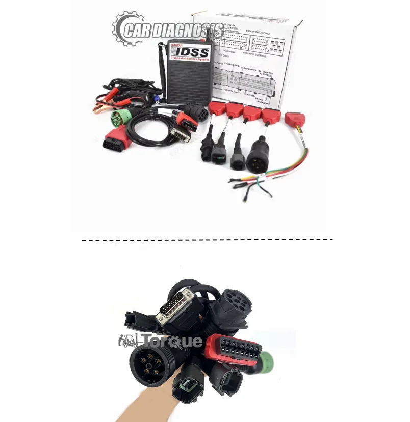 

For ISUZU EURO5 EURO6 Diesel Engine Truck Excavator diagnostic tool for ISUZU IDSS III G-idss E-idss Adapter