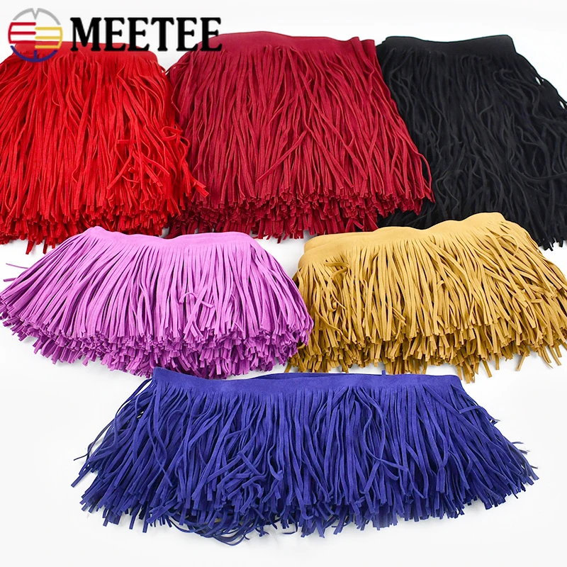 2Meters 10-30cm Tassel Fringe For Clothes Bags Lace Trims Decoration Curtain Home Textile Tassels Webbing Garment Sewing Fabric