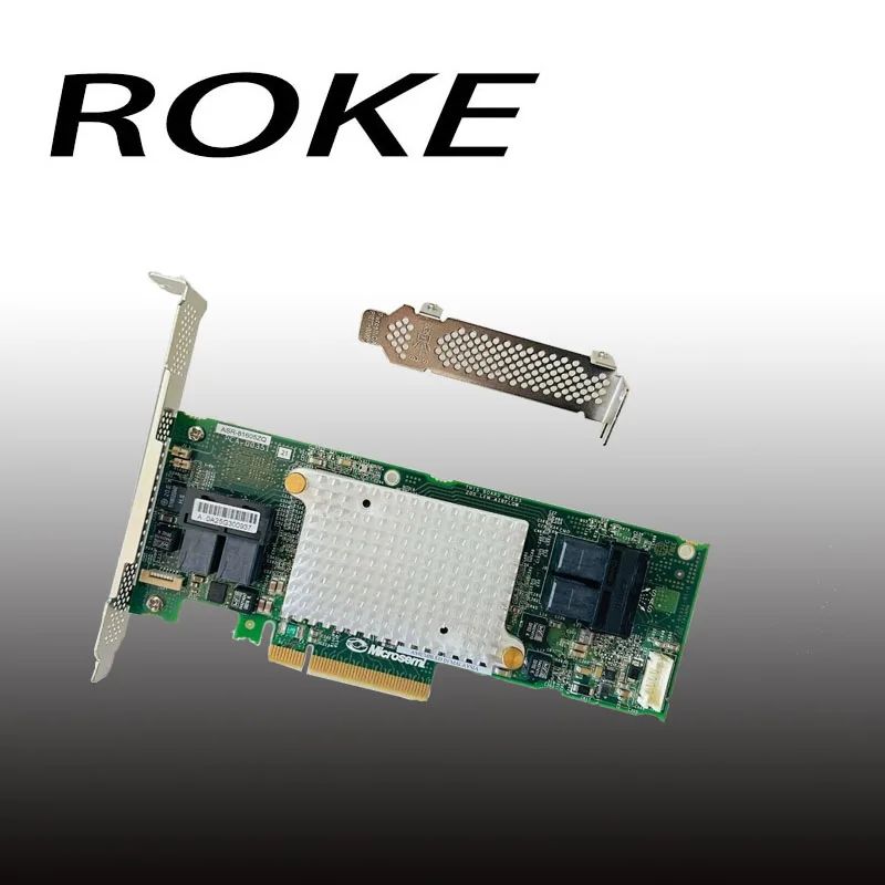 Adaptec ASR-81605ZQ 12G SAS 16-Port 1GB Cache PCIe x8 RAID Controller