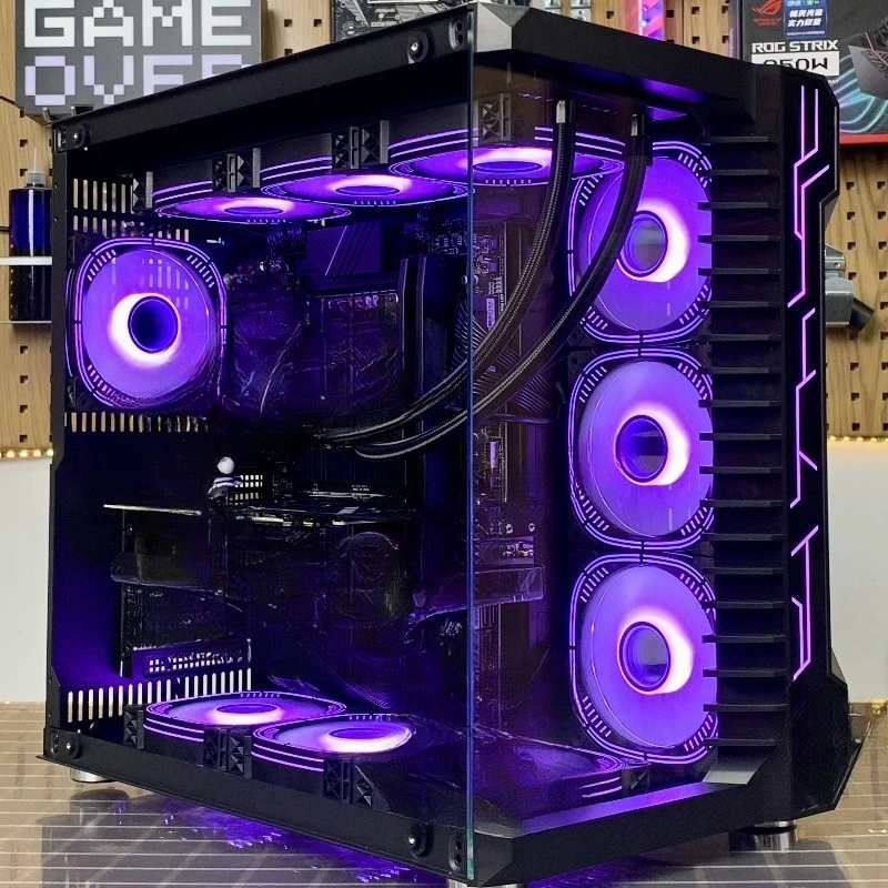 Sea view room chassis side glass panoramic 360 water cooling