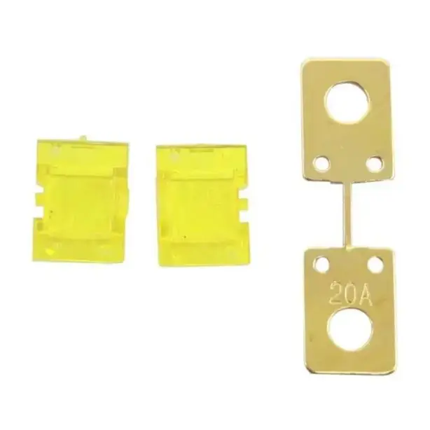 【10-5PCS】Gold Plated Stud Car Fuses ANS FUSE 20A 30A 40A 50A 60A 70A 80A 100A 125A 150A 175A 200A ANL Mini Car Stereo Audio