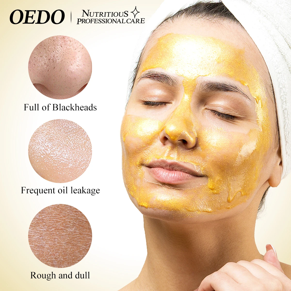 Oeodo-ブラックヘッドマスク,フェイシャルマスク,リングクリーム,厚手のスキン,にきび,クレンジングマスク,保湿クリーム