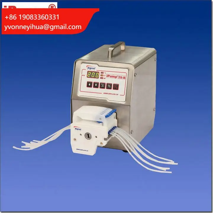 

High Quality 0.008-825ml/min Dosing Peristaltic Pump For Hydroponics Pepsi Dispenser Ph Value Controls