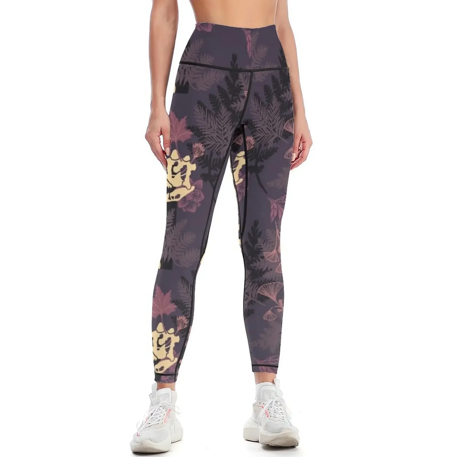 

Carnotaurus and Triceratops are very good friends Leggings Women's gym workout shorts joggers for for fitness Womens Leggings