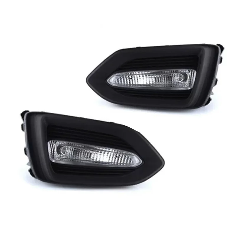 

Front Bumper Fog Light For Hyundai Accent 2018 2019 2020 Fog Lamp Driving Light Assembly Car Accessories