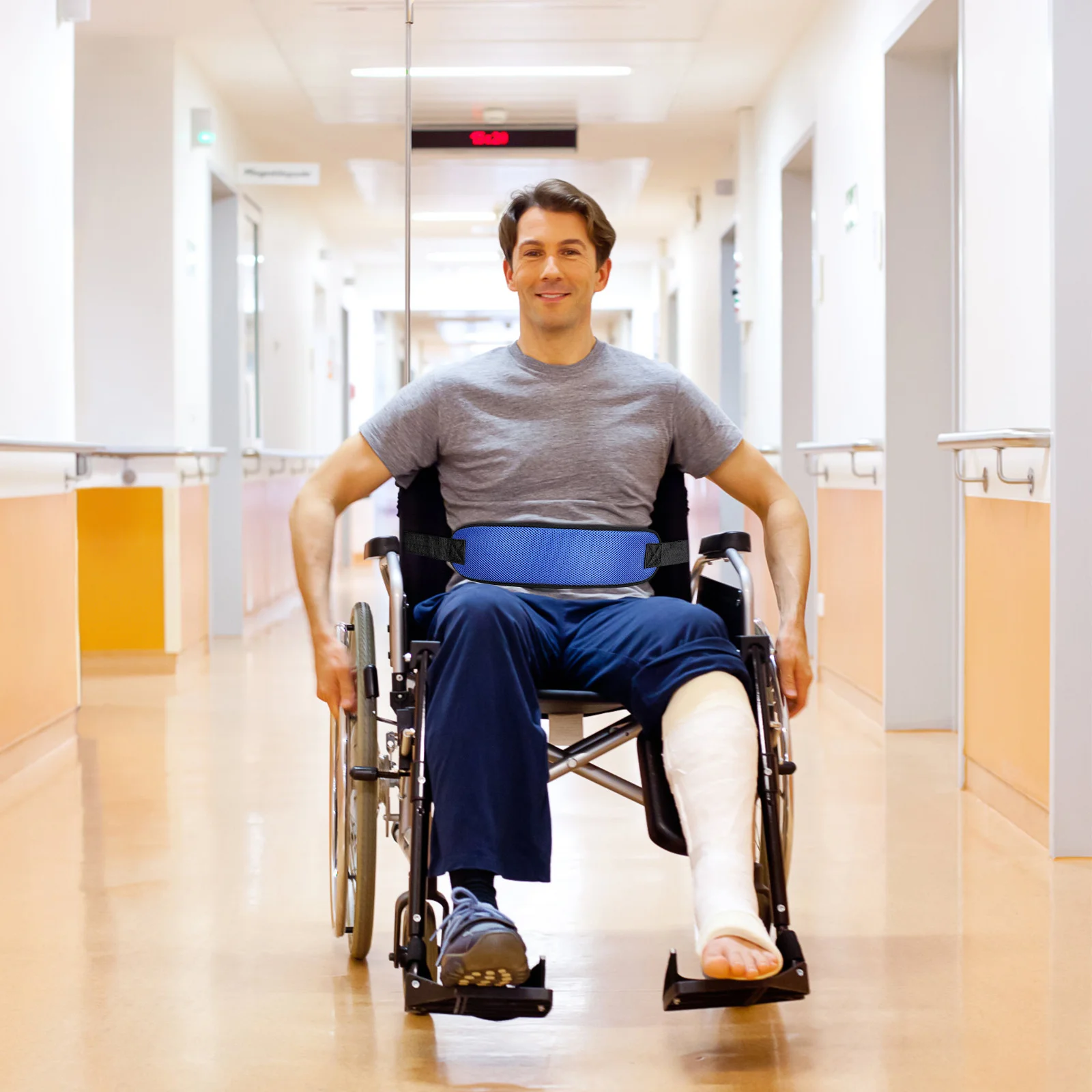 

Wheelchair Durable Nylon Quick Release Adjustable Harness Suitable Seats Wheelchairs Elderly Protection