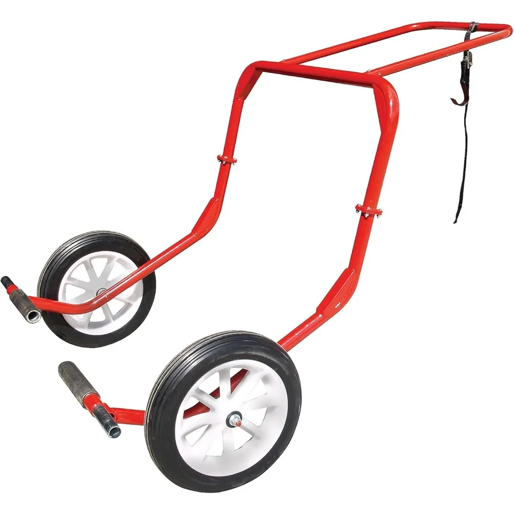 

5800.1049 Monster Snowmobile Dolly M2, Red - Extra Wide Snowmobile Lift with Adjustable Lift Bars,Heavy-Gauge Steel Construction