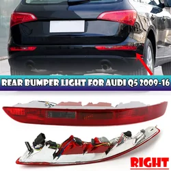 Car Taillight Rear Bumper Tail Light Fog Lamp For Audi Q5 2009 2010 2011 2012 2013 2014 2015 2016 4 Holes 8R0945096 8R0945095