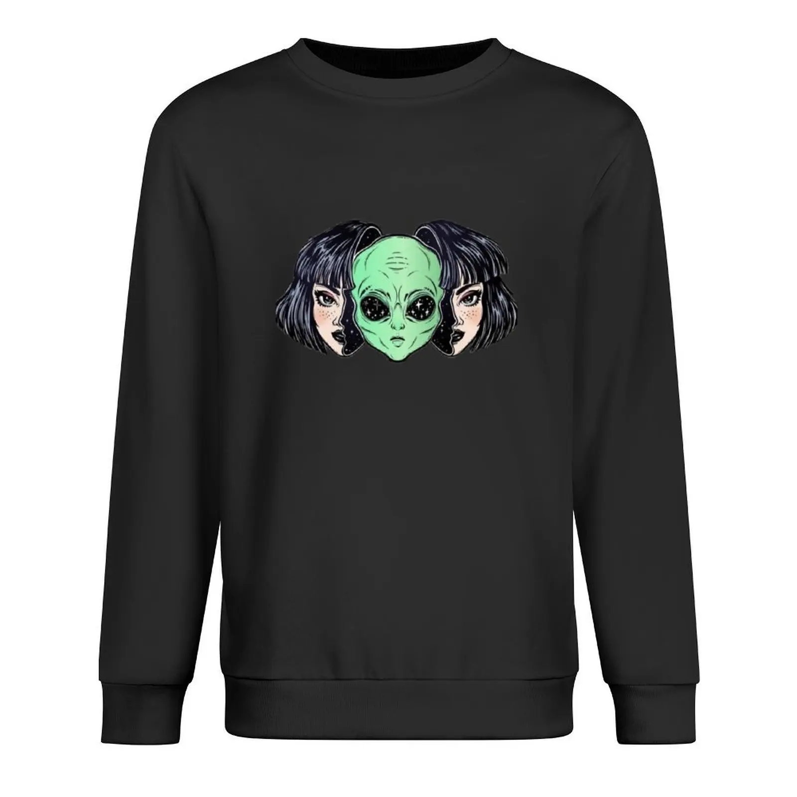 

Alien head inside woman's head 2020 Alien Woman Pullover fashion men men's coat blouse sweatshirts