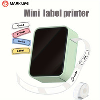 MarkLife P15 Mini Portable Thermal Printer Wireless Bluetooth-compatible Label Tag for Home Office Labeling Sticker Machine