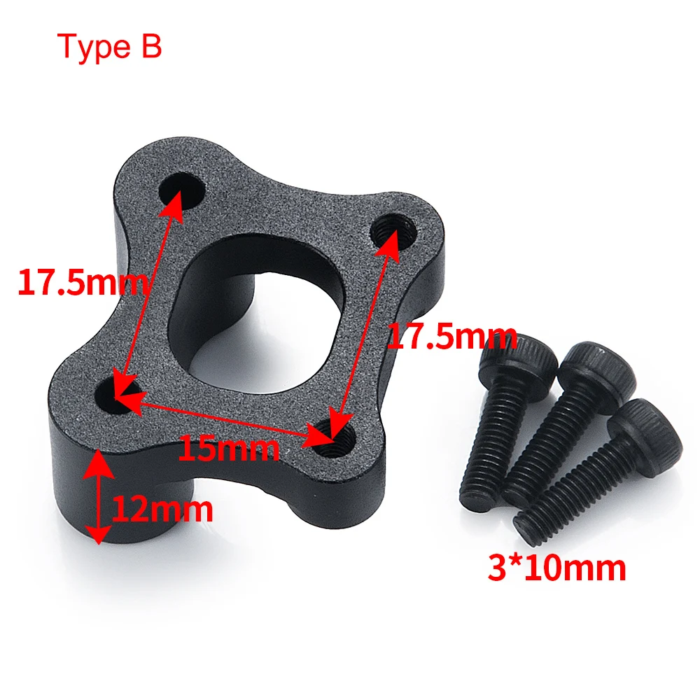 YEAHRUN Metal Alloy Adjustment Servo Mount for Axial SCX6 AXI05000 Wrangler AXI05001 Trail Honcho 1/6 RC Crawler Car Model Parts