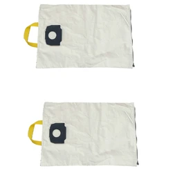 2 Pcs Suitable For KARCHER WD4 WD5 Vacuum Cleaner Cleaner Parts Consumables Parts Reusable Cloth Dust Bag