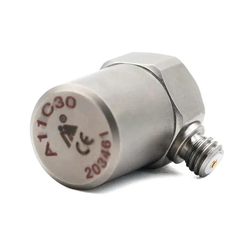 Customizable PE Stainless Steel 1-10, 000Hz Temperature Piezoelectric Acceleration Sensor Transmitter Transducer