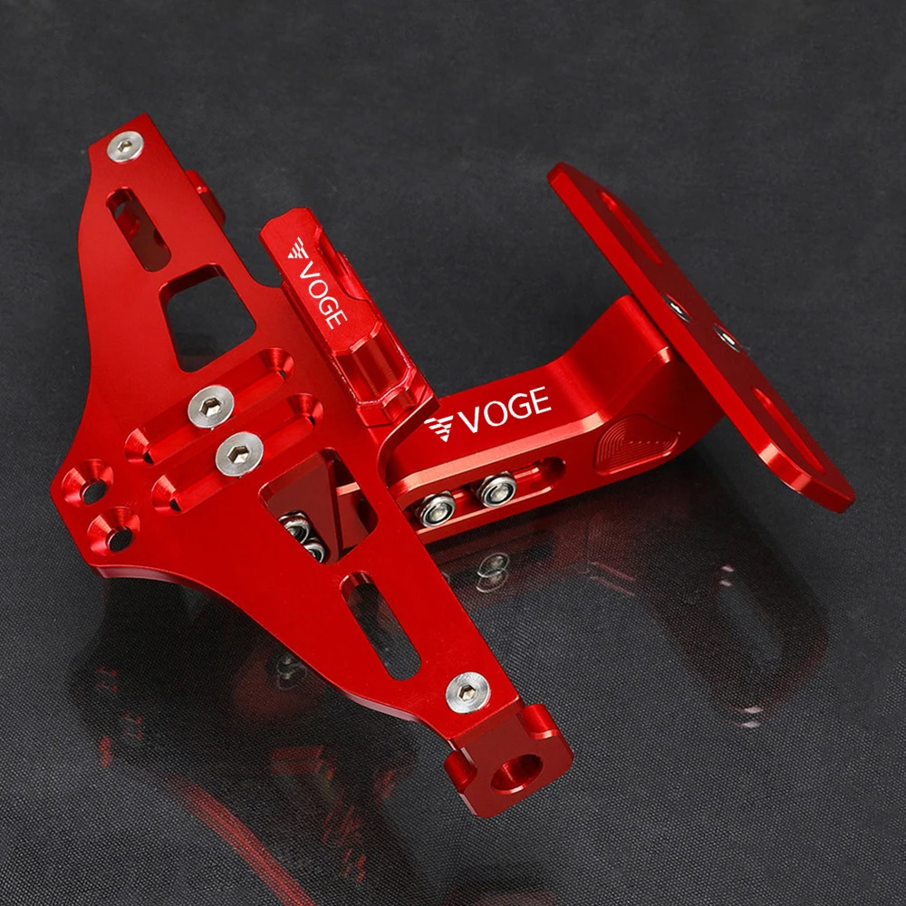 

License Plate Holder Number Plate Frame LED Light Bracket For VOGE Valico DS650X DS 650X 650 DSX 650 650DSX DSX650 2024 2025