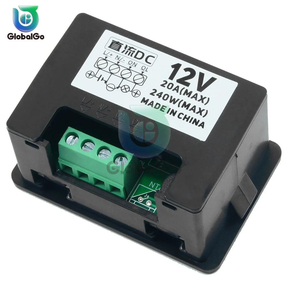 T2310 AC 110-220V DC 12V 24V LED Digital Time Controller Conto alla rovescia Timer On/Off Interruttore di Ritardo Timer Modulo Relè con Buzzer