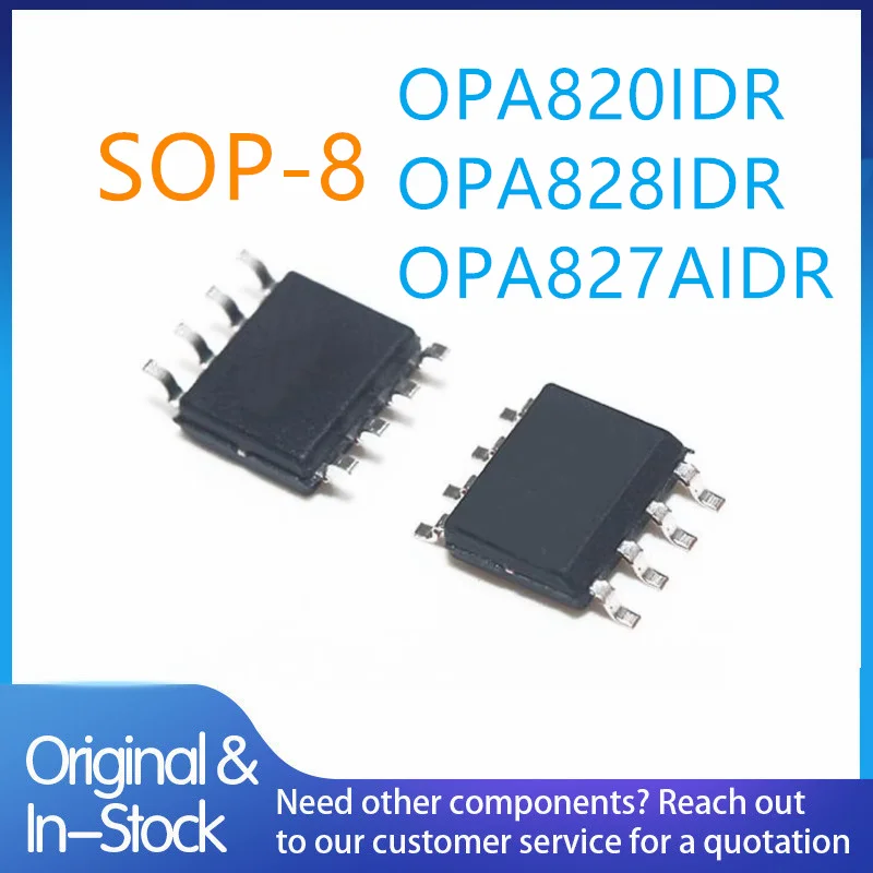 (5piece) 100% New OPA820 OPA820IDR OPA828 OPA828IDR OPA827 OPA827K OPA827AIDR SOP-8