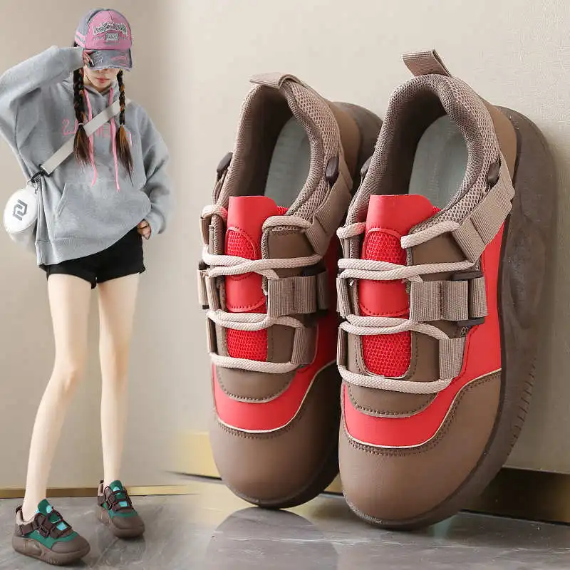 Perforated Platformed Silver Woman Sneakers Mules Women's Footwear Shoes Summer Woman Boots Sport Badkets Brand Name Gifts