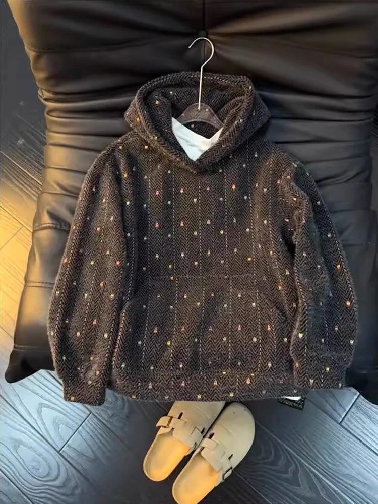 

Мужская вязаная толстовка American Sle на молнии, осенне-зимняя, премиум-класса, Cleanfit, удобная, с длинными рукавами, молодежная