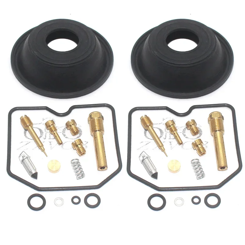 2set for GPZ500 GPZ 500 GPZ500S 1987-2003 S 500S EX500 A/D Ninja EX 500 Motorcycle carburetor repair kit plunger diaphragm