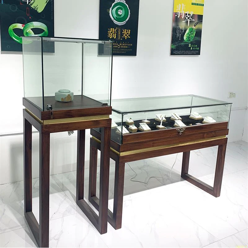 Custom.Custom Holz Museum Vitrine Glas Vitrine Luxus Vitrine