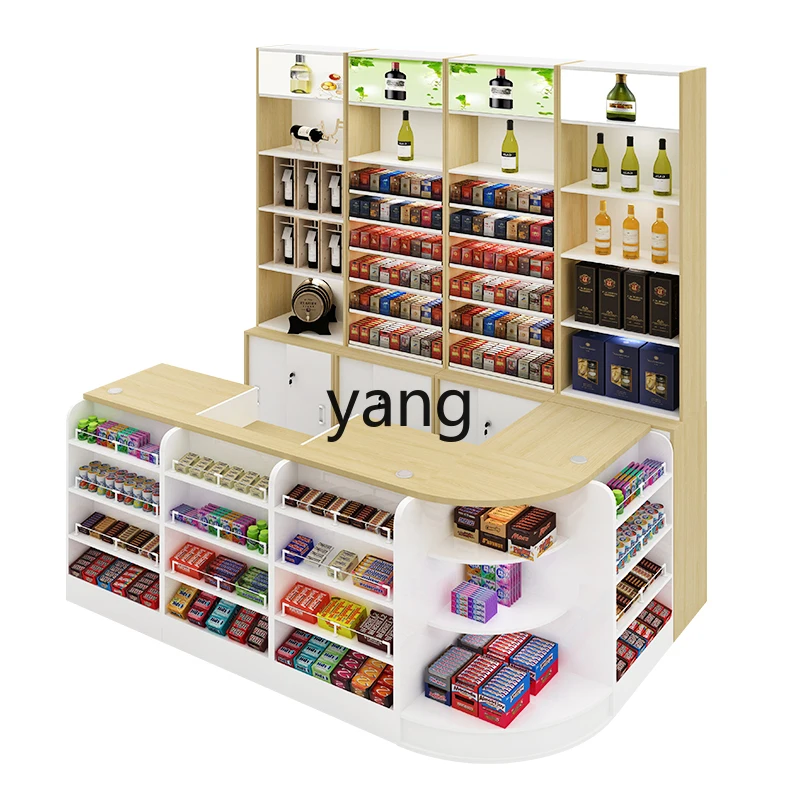 LXL Supermarket Cashier Machine Maternal and Child Convenience Pharmacy Stationery Counter Simple Modern Corner Bar