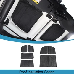 Car Roof Insulation Cotton Deadener Cover for Jeep Wrangler JL 2018 2019 2020 2021 2022 2023 2024 2/4-Doors Interior Accessories