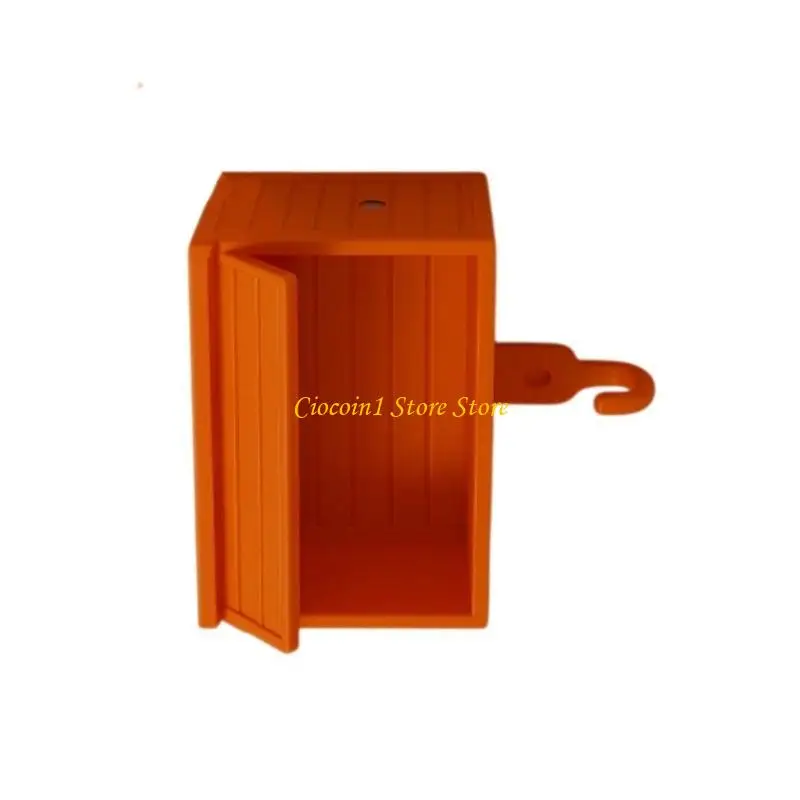 A3PC gestreiftes Auto Shed Design Key Safekeeping Management Box Aufbewahrung Fall Organisatoren Plastikkonstruktion für