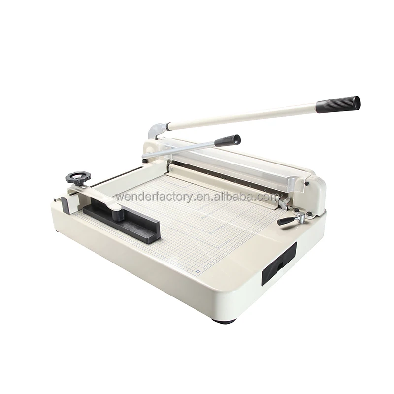 WD-868 A4 Professional Manual Guillotine Paper Trimmer Manufactured by Paper Processing Machinery Expert