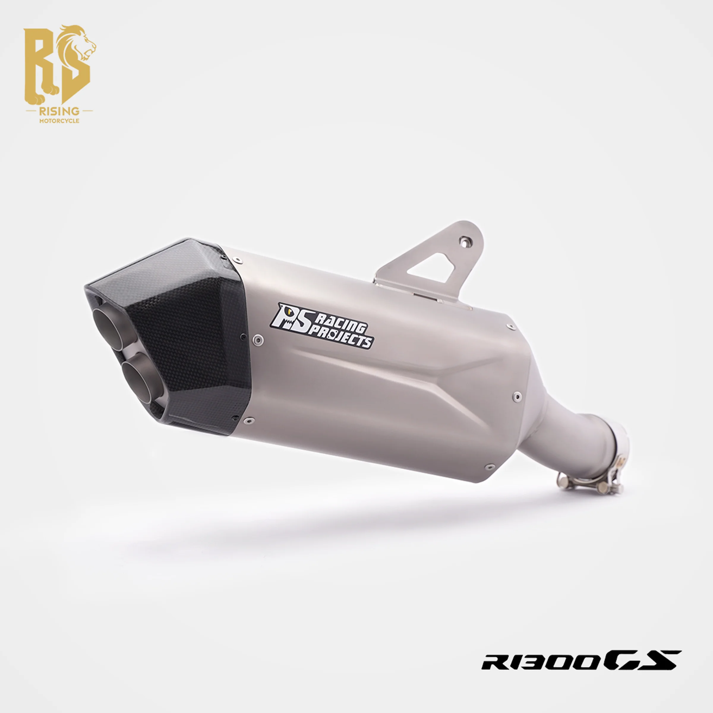 RS Titanium Bore Sleeve Link Pipe For R1300GSADV Premium Exhaust Outlet Direct OEM Fit Lightweight Performance stainless steel