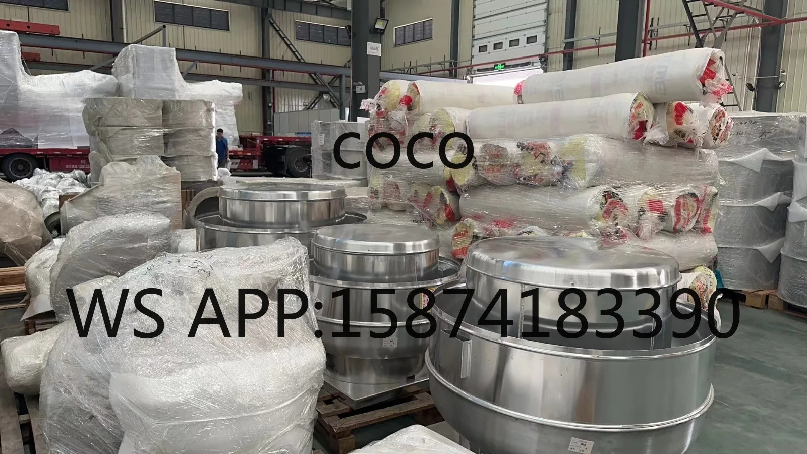 Commercial Grease & Smoke Rated Exhaust Fan 1.5HP 5200CFM High Airflow Ventilation Fan