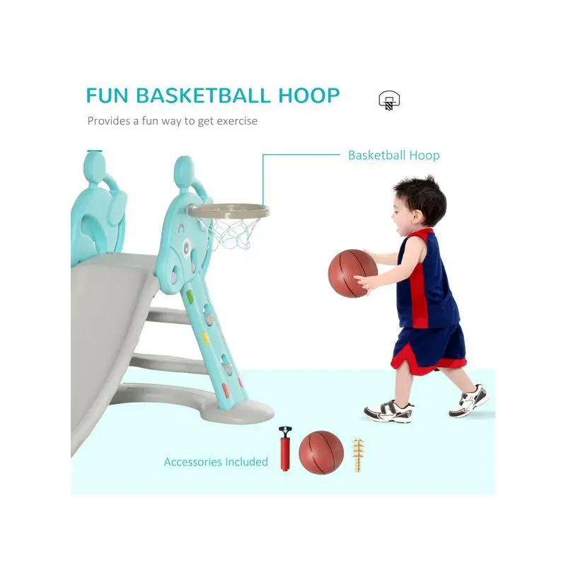 Toddler Small Slide for Kids - Indoor/Outdoor Fun Play Equipment