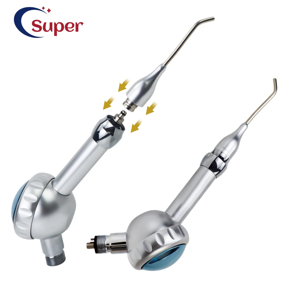 Dental Air Polisher Prophy Jet 2/4 Hole Teeth Nozzle Oral Hygiene Prophy Dental Sandblaster Equipment dentistry tools