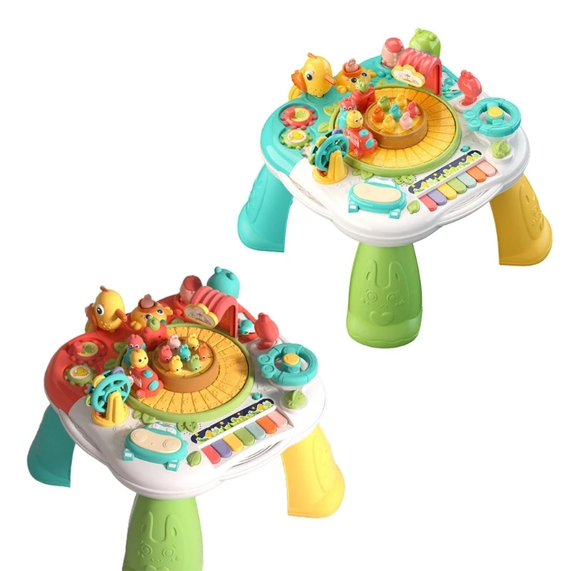 Baby Toy Musical Learning Table for 1 2 3 Years Old Boys Girls Early Education