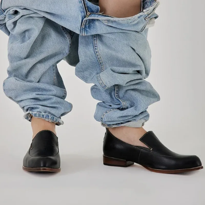 Pointed Toe Casual Flat Loafers Women Shoes 2024 Fashion Black Shallow Oxford Shoes