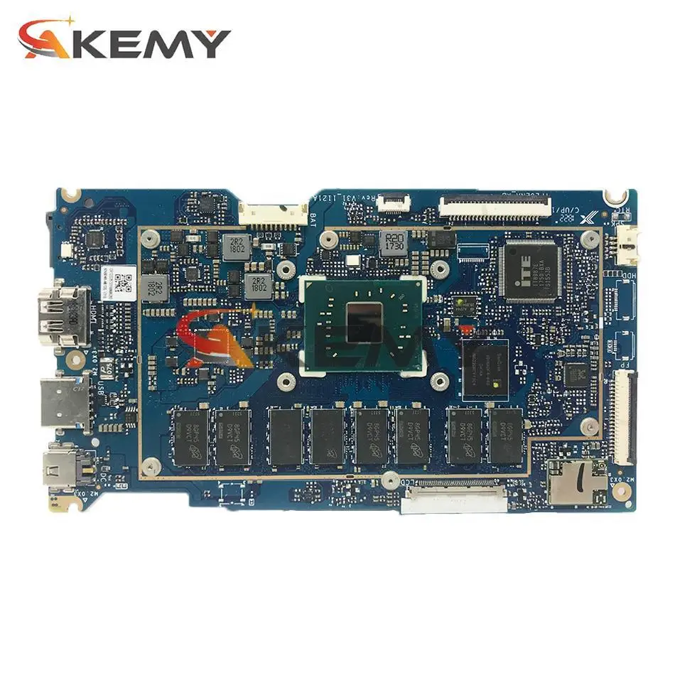 Voor ASUS VivoBook Flip 12 TP202NA J202NA TP202 TP202N TP202NA TP202NAS Moederbord Laptop Moederbord CPU N4200 N3450 2 GB 4 GB RAM