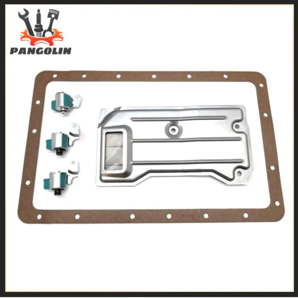 

1Set AW4 Transmission Solenoid Service Filter Kit A340 TCC Lock Up Shift For Grand Cherokee Comanchee Wagoneer Solenoid Kit