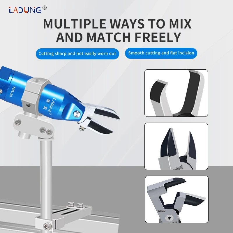 NS-20Body Air Scissors Shears Cutter Head Nipper Pneumatic air nipper blade Tool Part for Terminal FD5 F5LS F5S