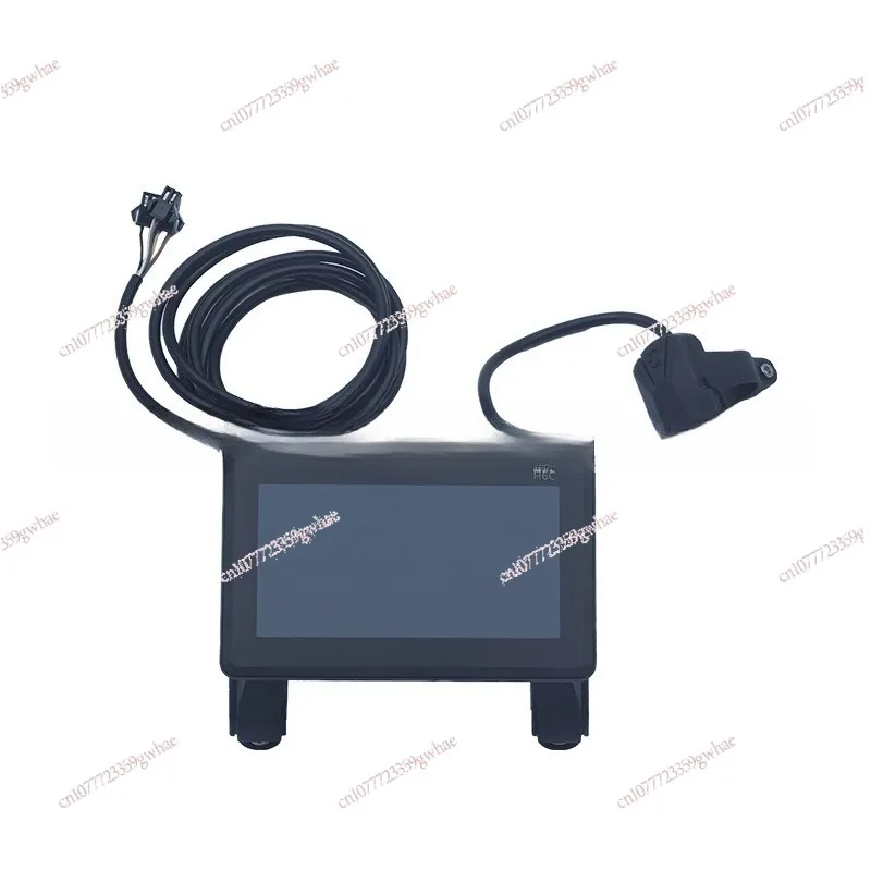 H6C Horizontal LCD Color Display for Electric Bike Scooter Mountain Bike Speedometer Battery Indicator