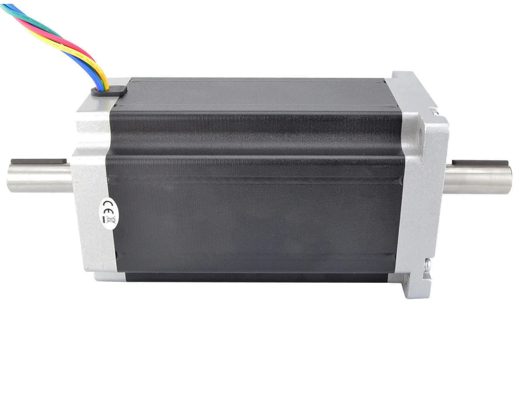 STEPPERONLINE Nema 42 Stepper Motor 30Nm(4248oz.in) Dual Shaft 8A 110x110x201mm 4 Wires CNC