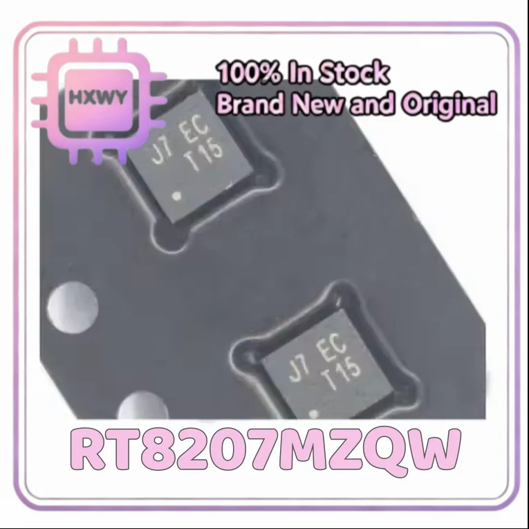 (10/50 Pieces) RT8207MZQW 8207MZQW QFN20 Notebook Multiphase Power Supply IC Factory Wholesale Cheap IC Chip Fast Shipping